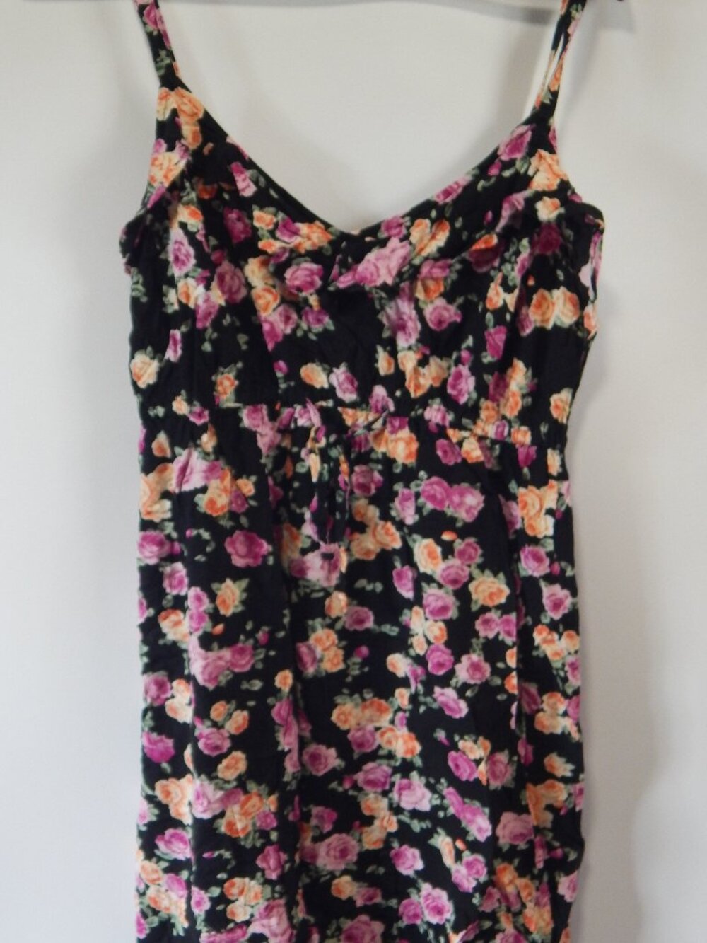 Torrid Black Floral Cami Slip Dres Size O / L